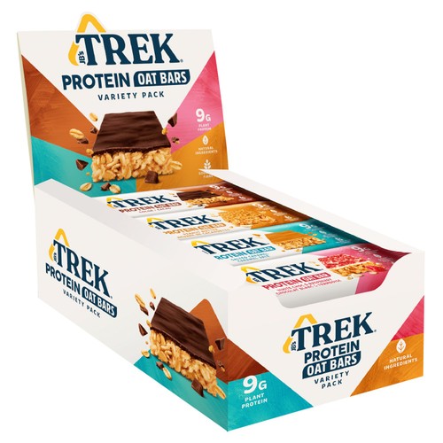 TREK Protein Flapjacks Variety Pack 16 x 50g