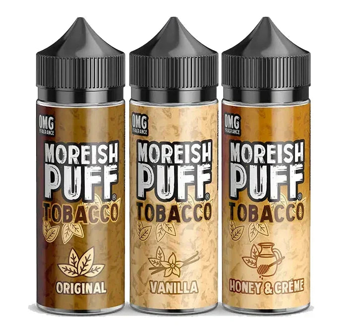 Moreish Puff - Tobacco - 100ml Shortfill - 0mg