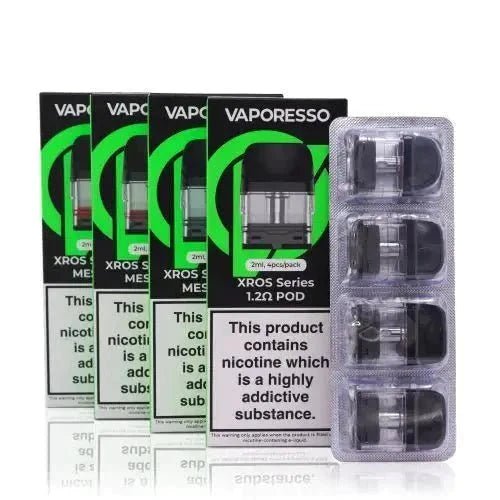 Vaporesso XROS Replacement Pods - Box of 10 (40pcs)