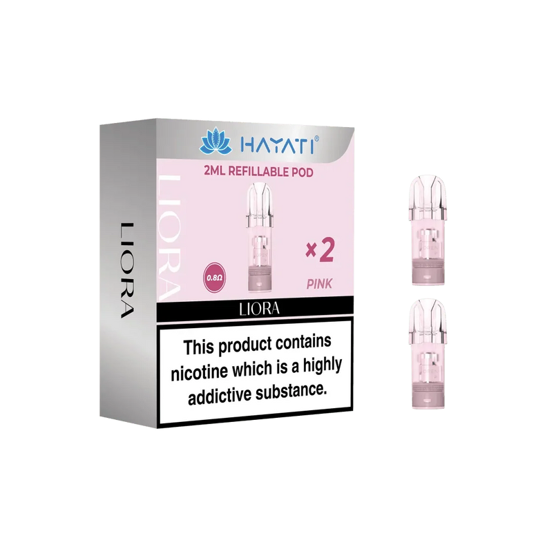 Hayati Liora Refillable Replacement Pods - Pack of 2