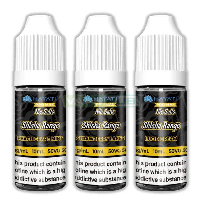 Hayati Pro Max Shisha Nic Salts 10ml - Pack of 10