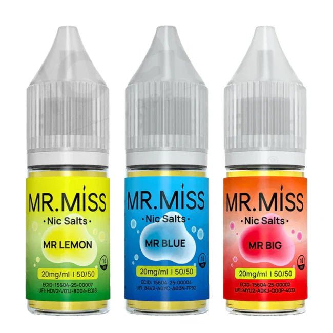 MR. Miss Nic Salts 10ml - Pack of 10