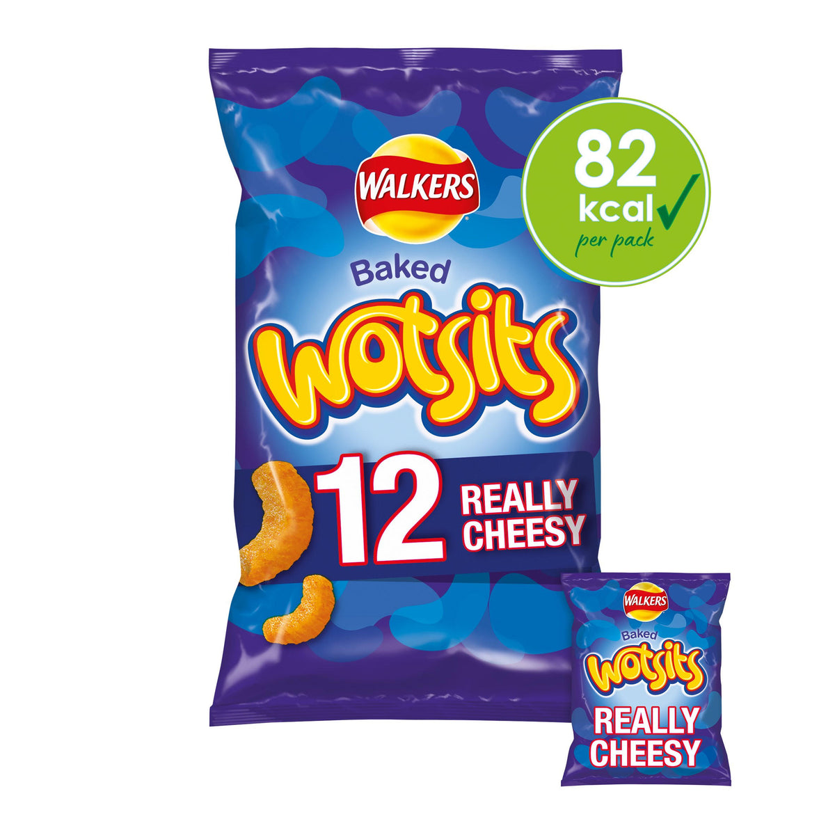 Walkers Wotsits Really Cheesy Multipack 12 x 16.5g